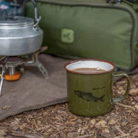 Korum Classic Enamel Barbel Mug